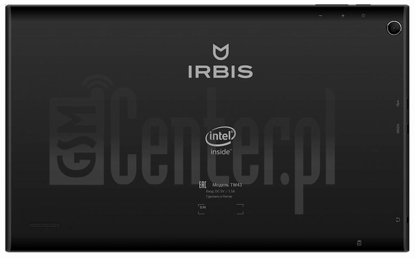Kontrola IMEI IRBIS TW43 10.1" na imei.info
