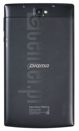 Перевірка IMEI DIGMA Plane 7552M 3G на imei.info