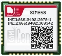 Skontrolujte IMEI SIMCOM SIM868 na imei.info