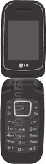 Pemeriksaan IMEI LG A448 di imei.info