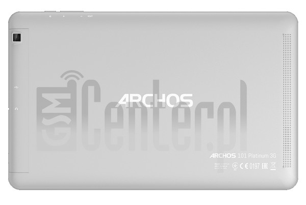 ตรวจสอบ IMEI ARCHOS 101 Platinum 3G บน imei.info