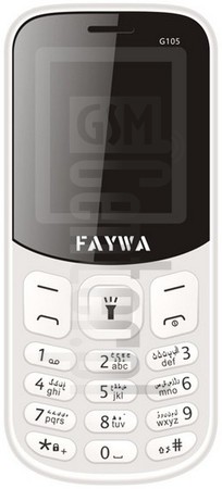 Skontrolujte IMEI FAYWA G105 na imei.info