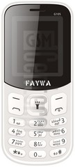 在imei.info上的IMEI Check FAYWA G105