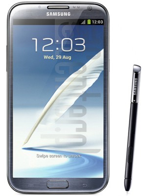Vérification de l'IMEI SAMSUNG N7100 Galaxy Note II sur imei.info
