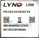 imei.info에 대한 IMEI 확인 LYNQ L506