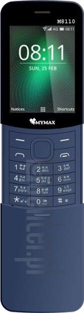 Vérification de l'IMEI MYMAX Deluxe M8110 sur imei.info