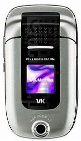 Vérification de l'IMEI VK Mobile VK3100 sur imei.info