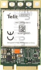 Verificação do IMEI TELIT LE910C1-CN em imei.info
