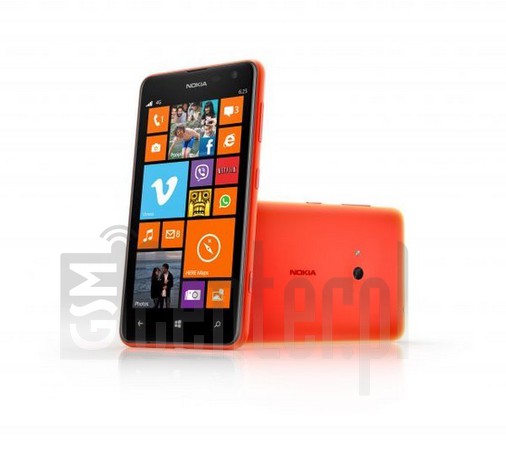 Verificação do IMEI NOKIA Lumia 625 em imei.info
