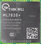 Skontrolujte IMEI TW THINK-WILL ML7820+ na imei.info