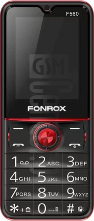 Controllo IMEI FONROX F560 su imei.info