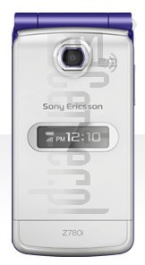 Vérification de l'IMEI SONY ERICSSON Z780i sur imei.info