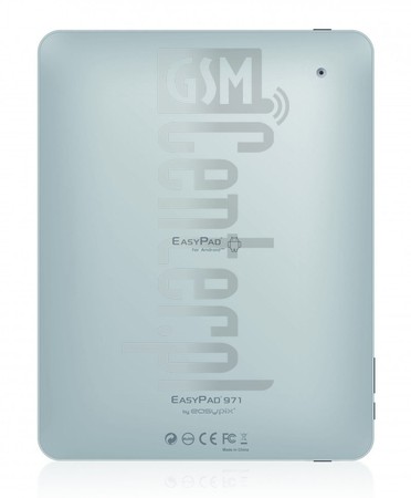 Skontrolujte IMEI EASYPIX Easypad 971 Dual Core na imei.info