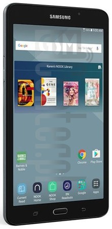 Verificação do IMEI SAMSUNG Galaxy Tab A Nook em imei.info
