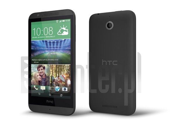 Pemeriksaan IMEI HTC Desire 510 di imei.info