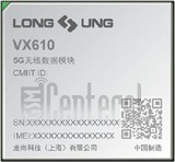 Verificação do IMEI LONGSUNG VX610 em imei.info