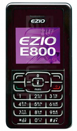 Vérification de l'IMEI EZIO E800 sur imei.info