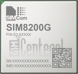 Vérification de l'IMEI SIMCOM SIM8200G sur imei.info