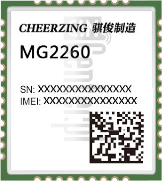Verificação do IMEI CHEERZING MG2260 em imei.info