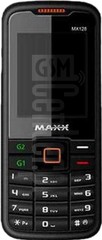 Verificação do IMEI MAXX MX128 em imei.info