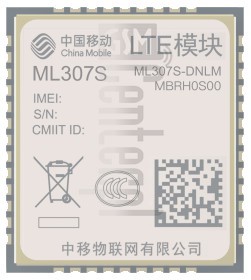 IMEI चेक CHINA MOBILE ML307S imei.info पर