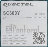 Pemeriksaan IMEI QUECTEL SC600Y-EM di imei.info