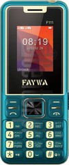 Skontrolujte IMEI FAYWA F111 na imei.info