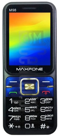 Skontrolujte IMEI MAXFONE M98 na imei.info
