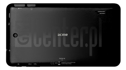 Vérification de l'IMEI ACME TB709-3G sur imei.info