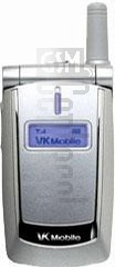 Vérification de l'IMEI VK Mobile VG110 sur imei.info