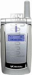 Pemeriksaan IMEI VK Mobile VG110 di imei.info