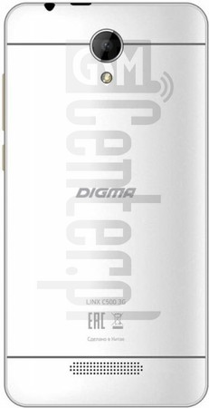 Vérification de l'IMEI DIGMA Linx C500 3G LT5001PG sur imei.info