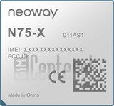 Kontrola IMEI NEOWAY N75-LA na imei.info
