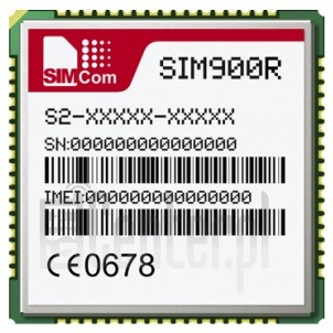 ตรวจสอบ IMEI SIMCOM SIM900R บน imei.info
