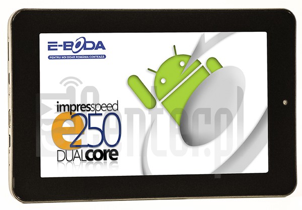 Sprawdź IMEI E-BODA Impresspeed E250 na imei.info