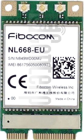 Verificación del IMEI  FIBOCOM NL668-EU en imei.info