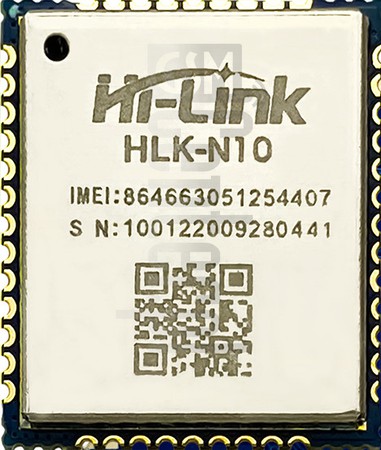 Kontrola IMEI Hi-Link HLK-N10 na imei.info