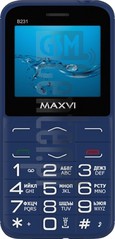 Kontrola IMEI MAXVI B231 na imei.info