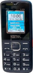 ตรวจสอบ IMEI KGTEL K-W50 บน imei.info