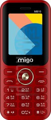 Vérification de l'IMEI MIGO MB10 sur imei.info