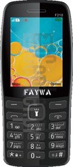 Skontrolujte IMEI FAYWA F210 na imei.info