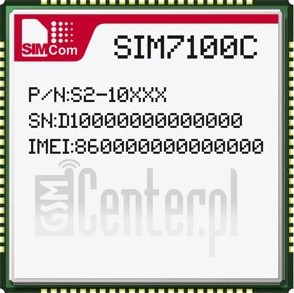 Проверка IMEI SIMCOM SIM7100C на imei.info