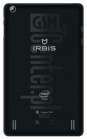 Skontrolujte IMEI IRBIS TW82 8.0" na imei.info
