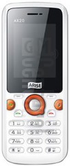 Kontrola IMEI ARISE AX20 na imei.info