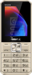 Verificación del IMEI  IMAX MX2406 en imei.info