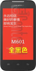 Pemeriksaan IMEI CHINA MOBILE M601 di imei.info