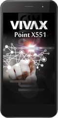 Skontrolujte IMEI VIVAX Point X551 na imei.info