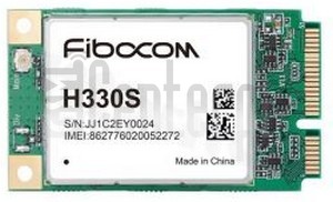 Verificação do IMEI FIBOCOM H330S em imei.info