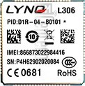 Controllo IMEI LYNQ L306 su imei.info