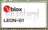 Verificação do IMEI U-BLOX Leon-G100 em imei.info